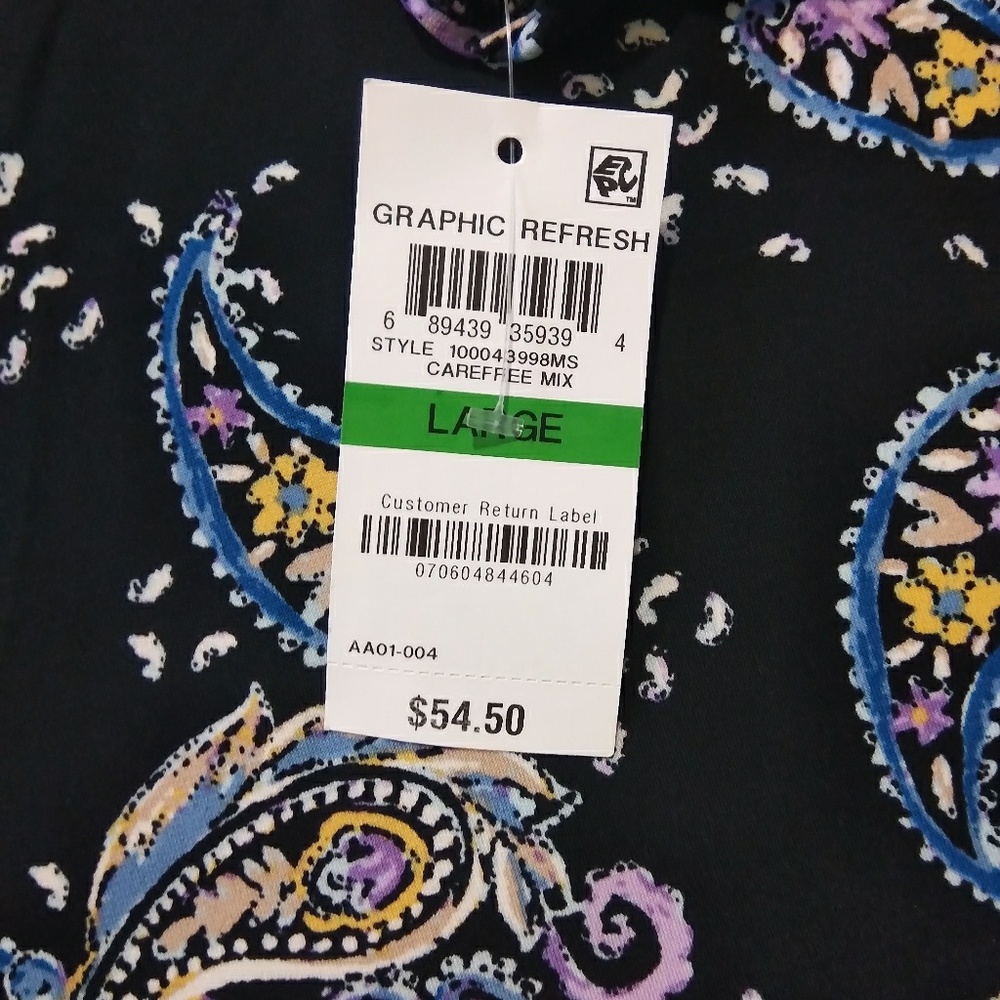 Style & Co. Carefree Blouse WT-2 - Picture 4 of 5